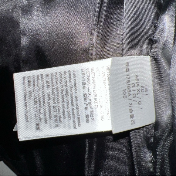 Calvin Klein Black Slim Puffer Vest with Faux Fur Collar - Picture 7 of 7